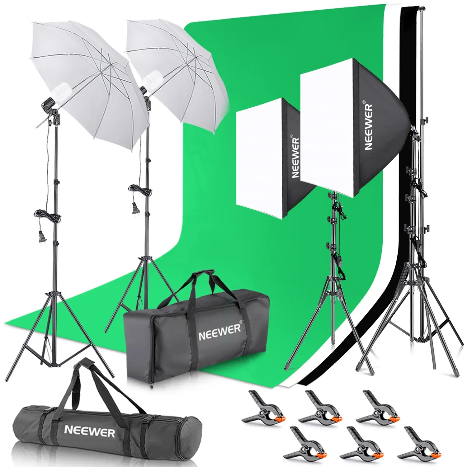 Photography Lighting Kit Neewer - Kit d'éclairage photo NEEWER avec toiles