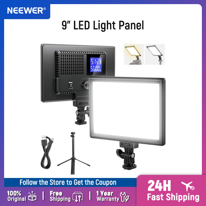 Photography Lighting Kit Neewer - Panneau lumineux LED NEEWER Basics 9