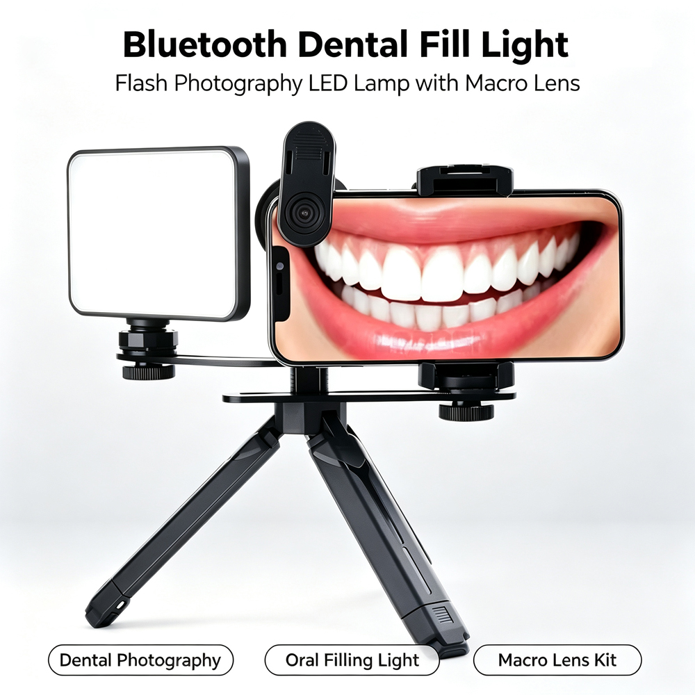 Photography Lighting Flash - LODDEN-Lumière de remplissage dentaire Bluetooth, Flash