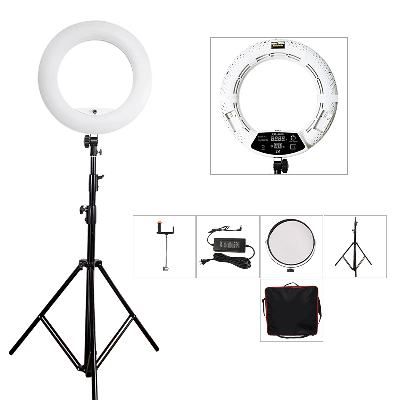 Led Ring Light 18 - Yidoblo FD-480II Blanc 18 pouces Lumière