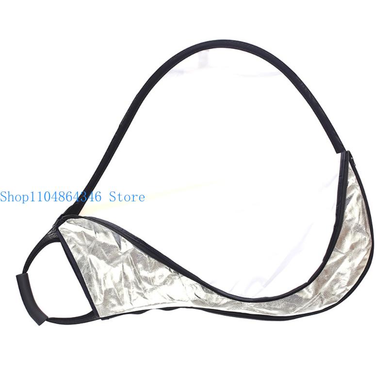 Photography Lighting Triangle - Réflecteur pliable Portable 652F, 30cm/60cm/80cm, panneau