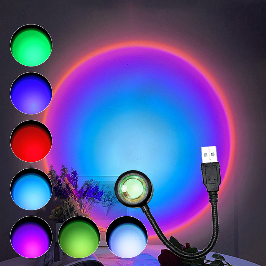 Photography Lighting Diy - Mini lampe LED coucher de soleil,