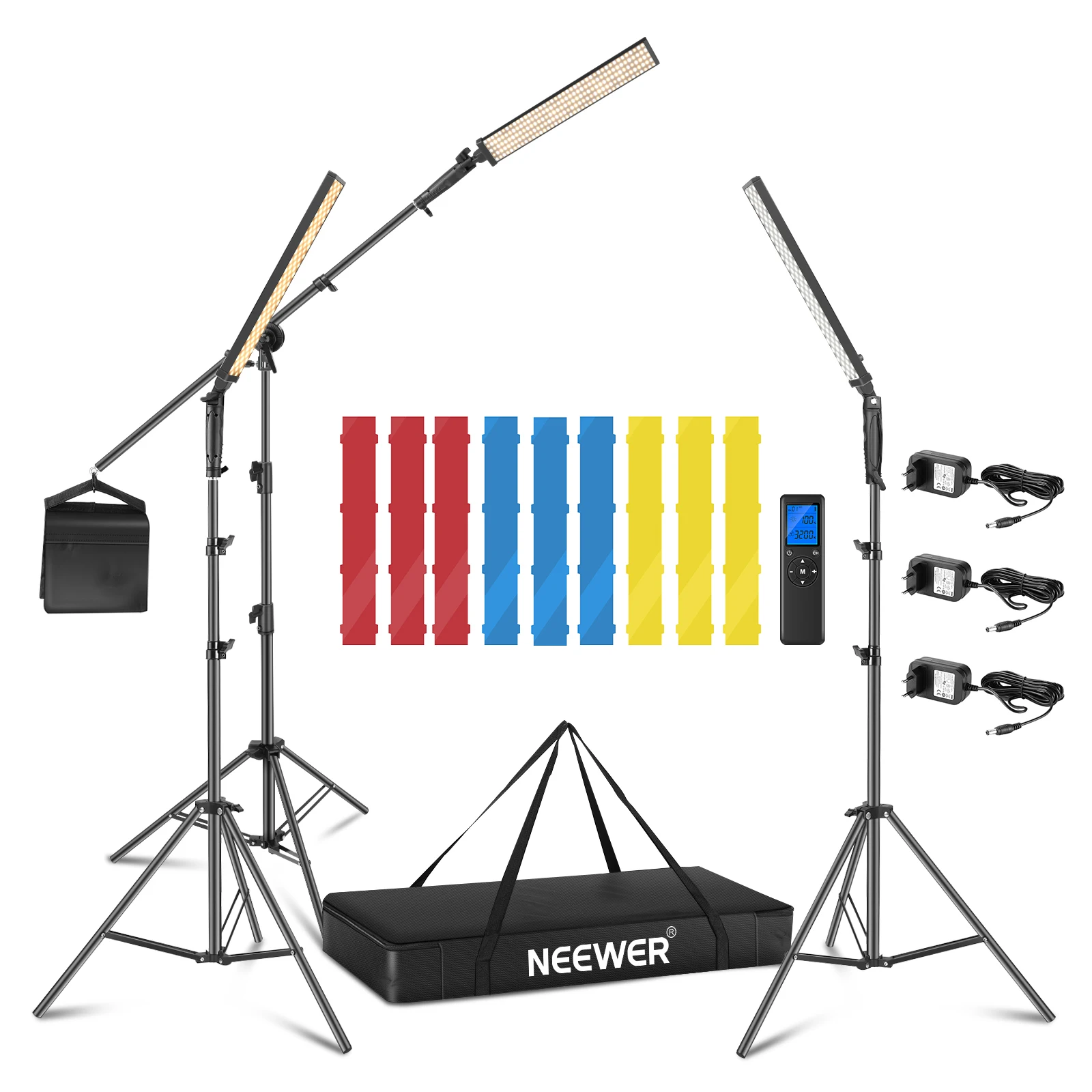 Photography Lighting Kit Neewer - Kit d'éclairage photo Neewer 3 packs
