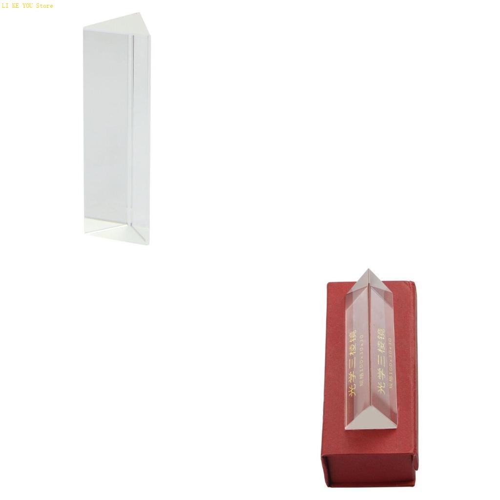 Photography Lighting Triangle - W3JE verre optique Triple prisme triangulaire