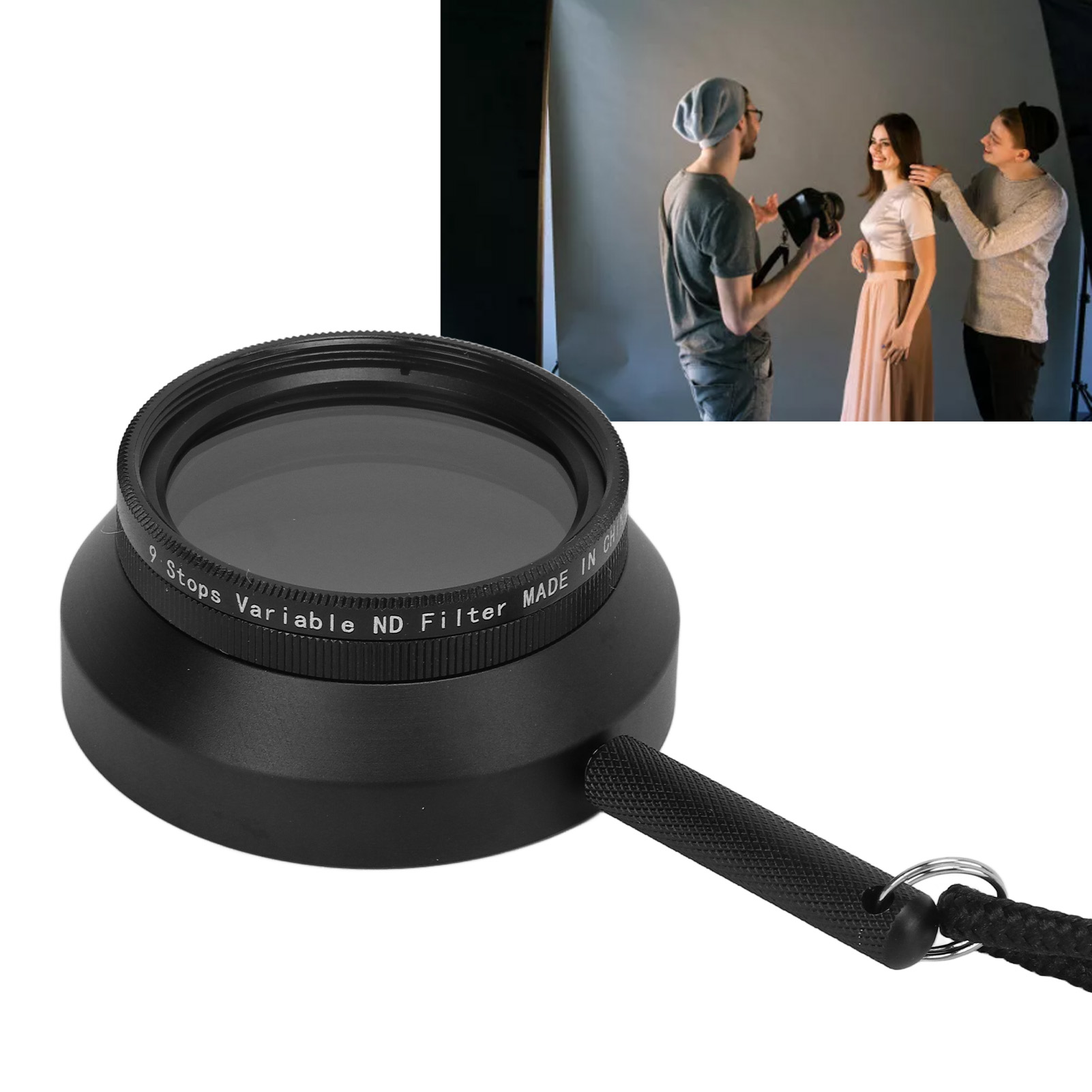Lighting Glass Photography - Filtre de visualisation en verre optique,