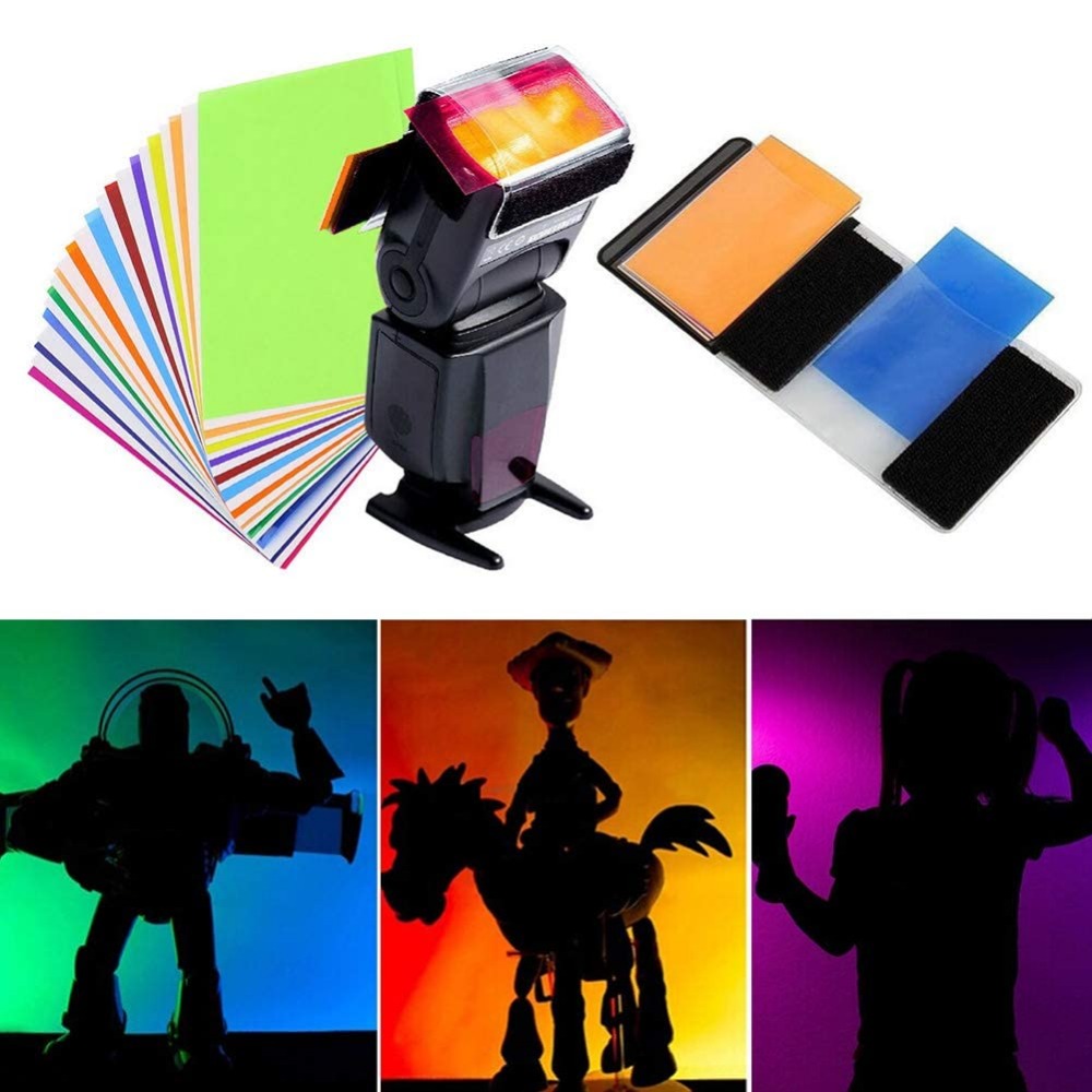 Photography Lighting Diy - Kit de 12 Gels de Flash