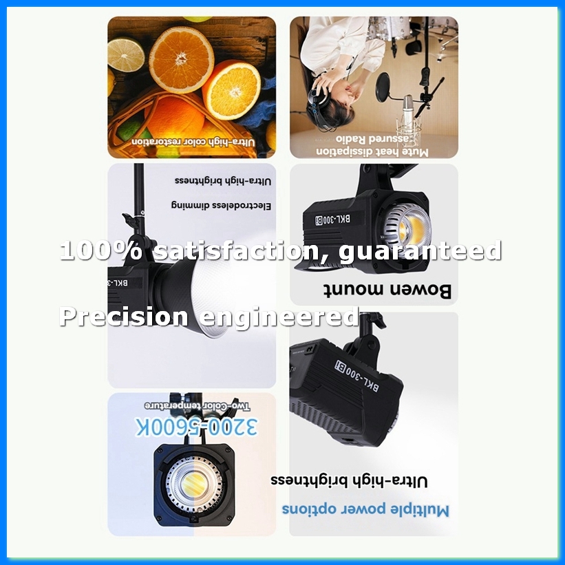 Photography Lighting - Lumière vidéo Bi LED 300W, éclairage
