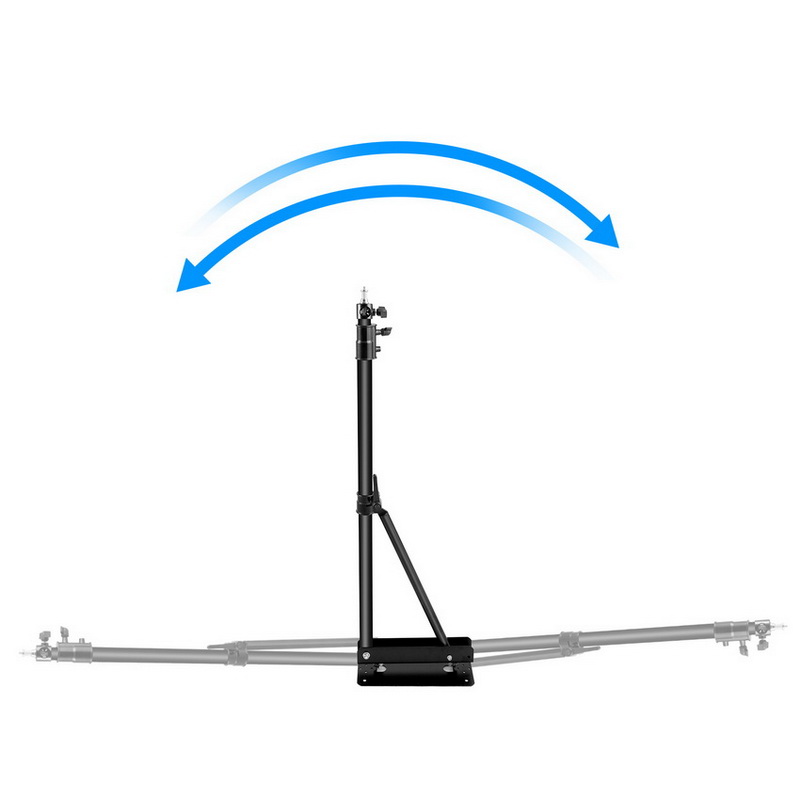 Photography Lighting Triangle - Selens-Bras d'honneur mural avec base triangulaire,
