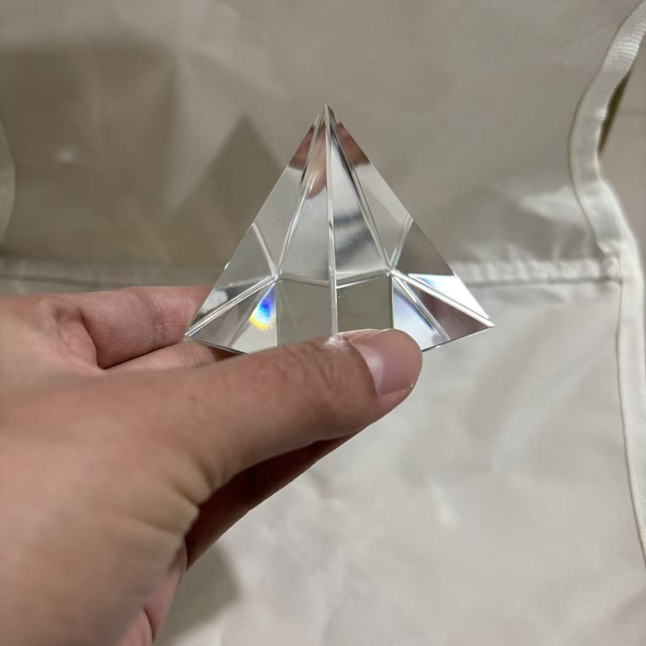 Prisme pyramide quadrangulaire - Lighting Glass Photography avis et prix