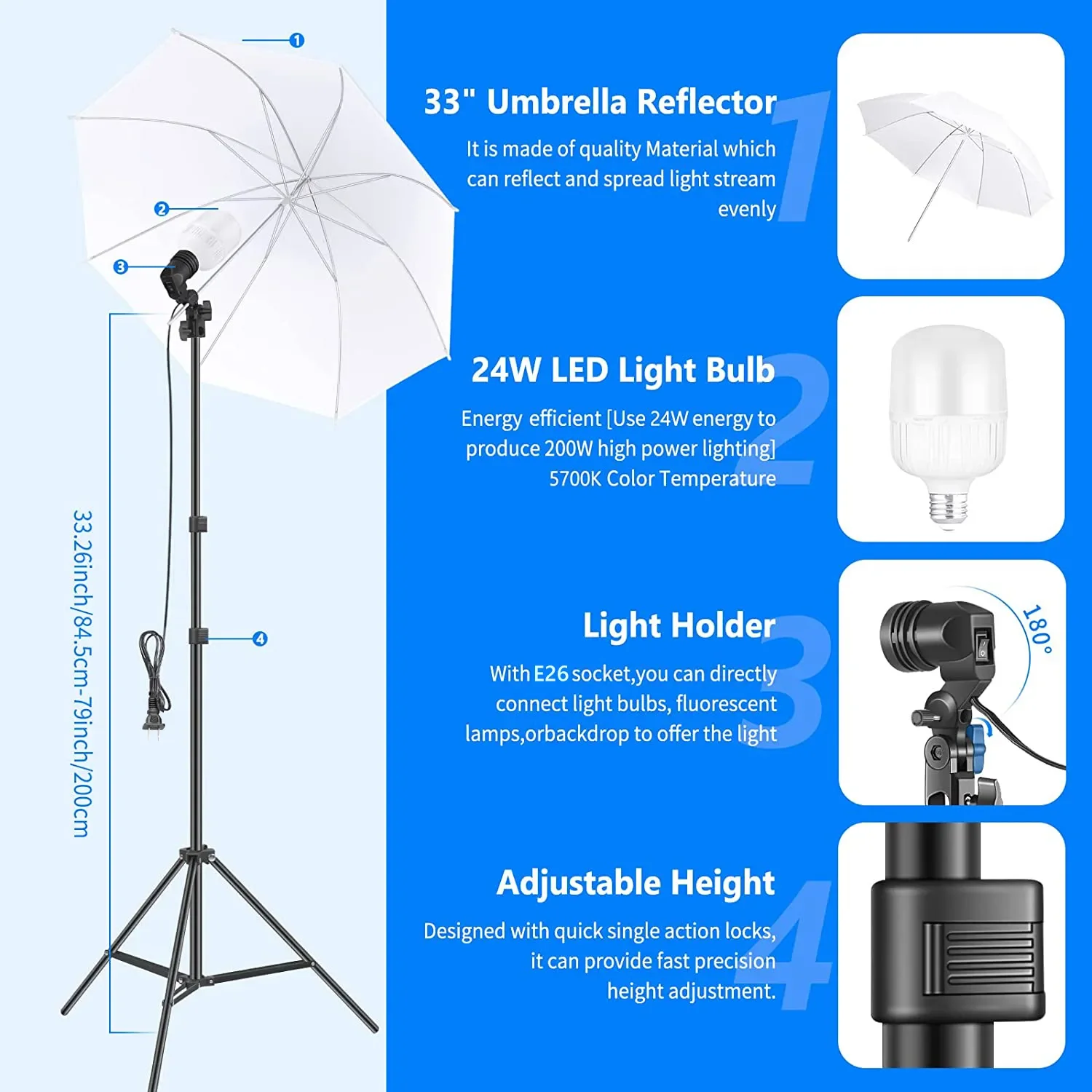 Kit d'éclairage photo NEEWER a - Photography Lighting Kit Neewer avis et prix