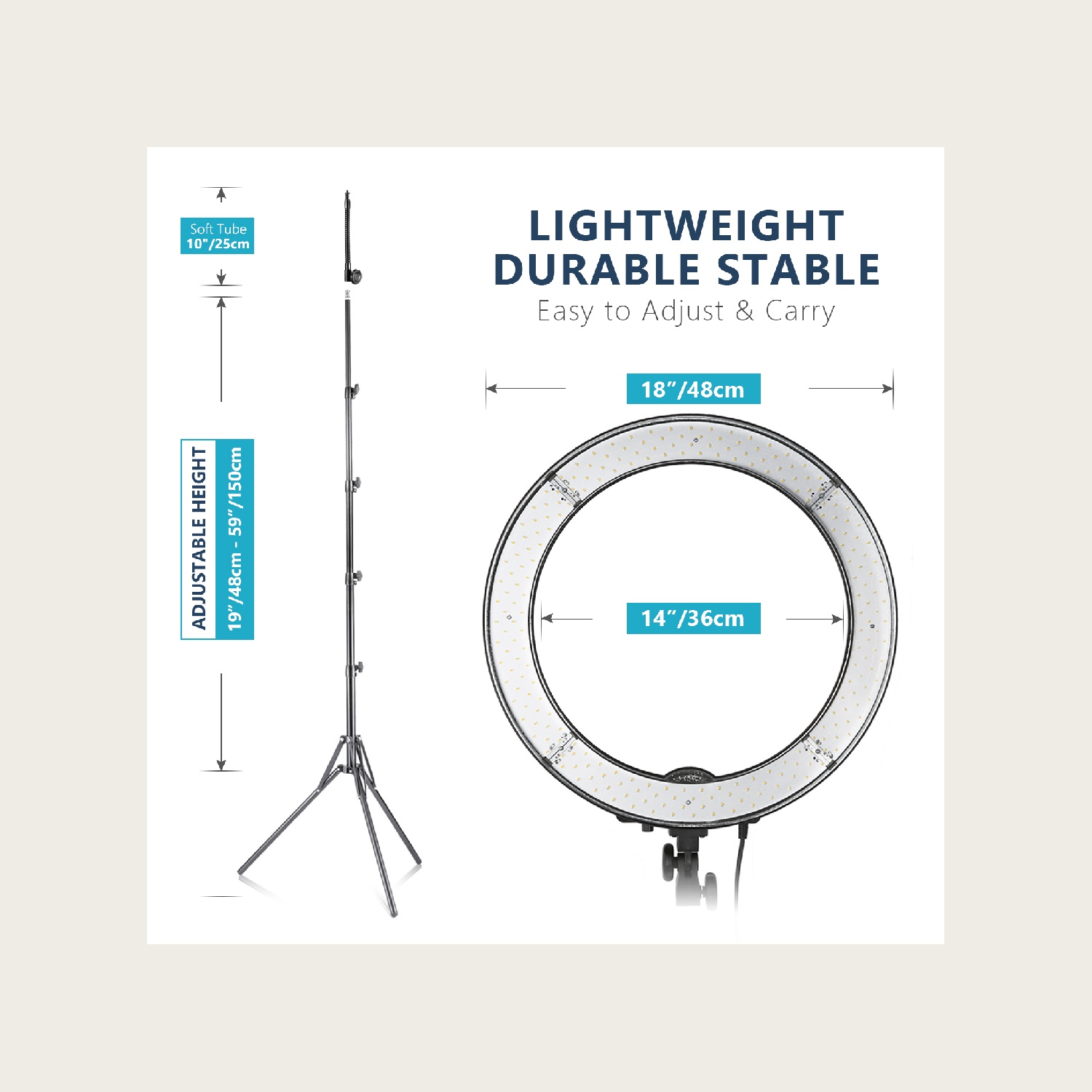 Kit d'éclairage annulaire NEEW - Photography Lighting Kit Neewer avis et prix
