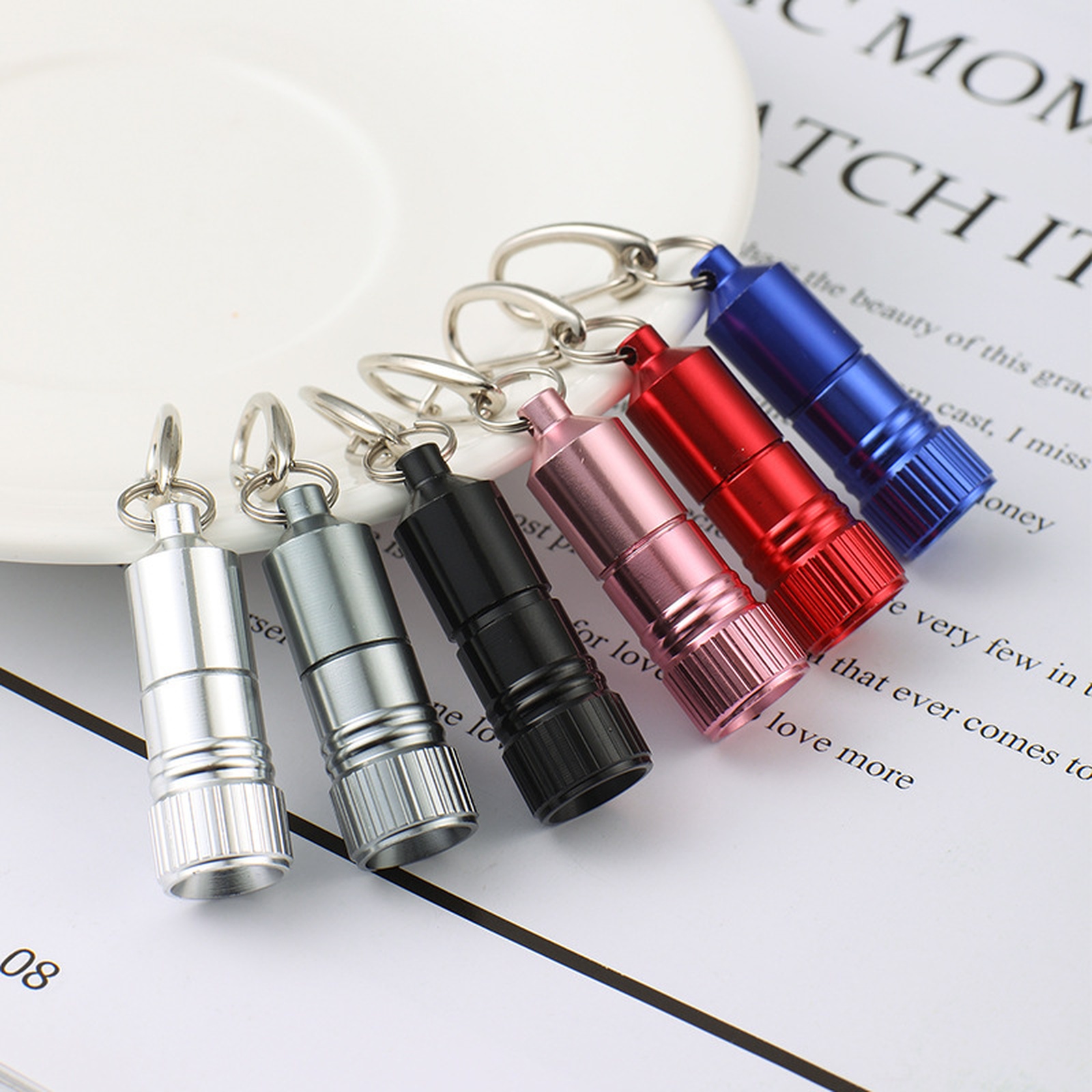   Mini lampe torche porte-cl - Led Ring Light 18 avis et prix