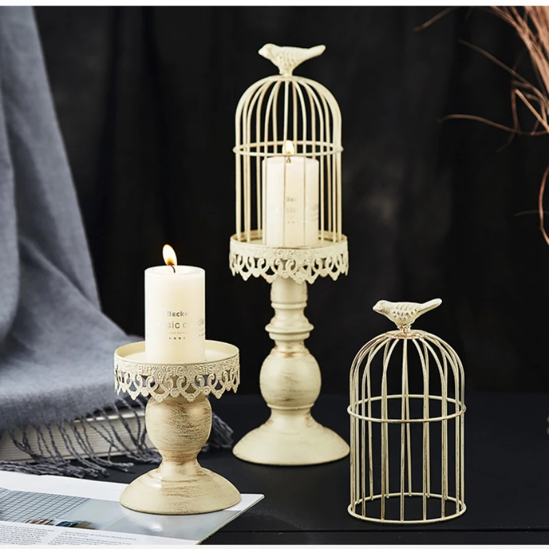 Bougeoir cage à oiseaux Vintag - Photography Lighting Home avis et prix