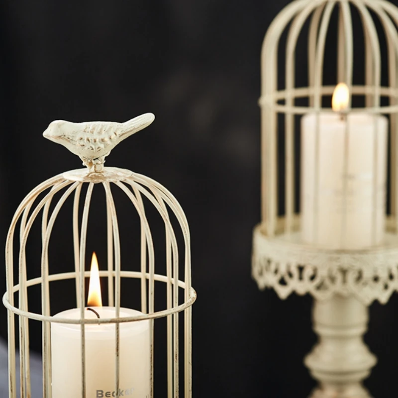 Bougeoir cage à oiseaux Vintag - Photography Lighting Home avis et prix