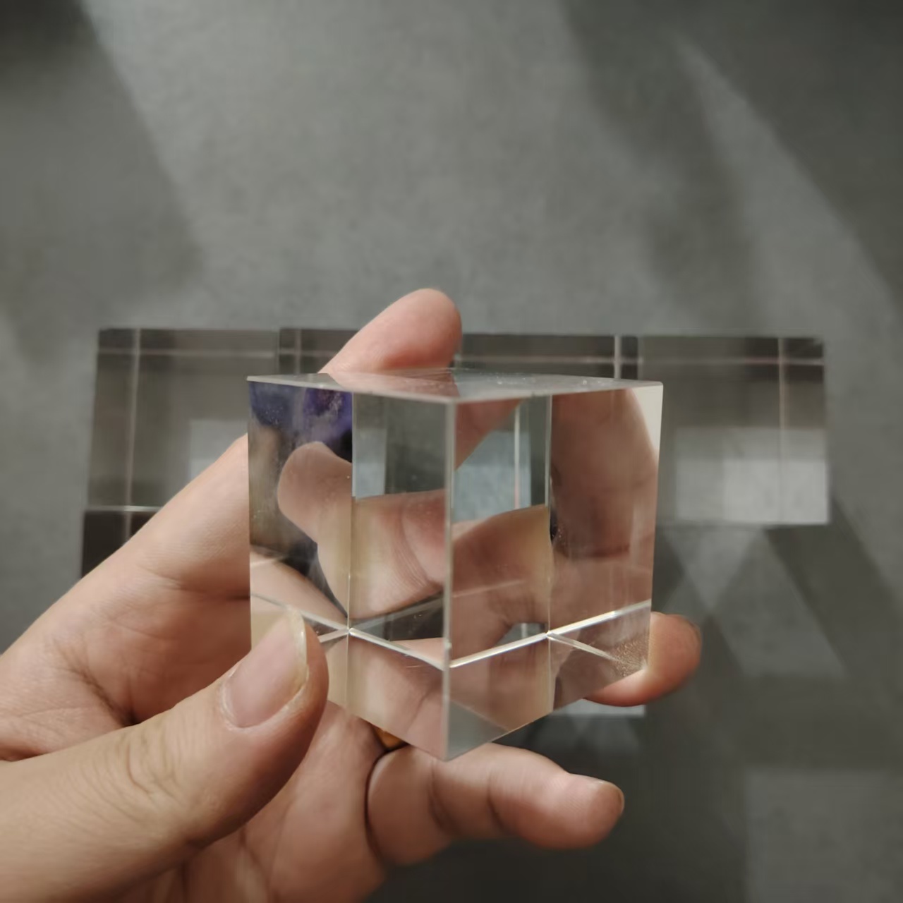 Prisme en verre K9, cube hexaé - Lighting Glass Photography avis et prix