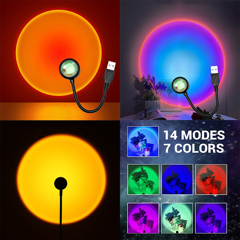 ZK40 LED coucher de soleil lam - Photography Lighting Diy avis et prix
