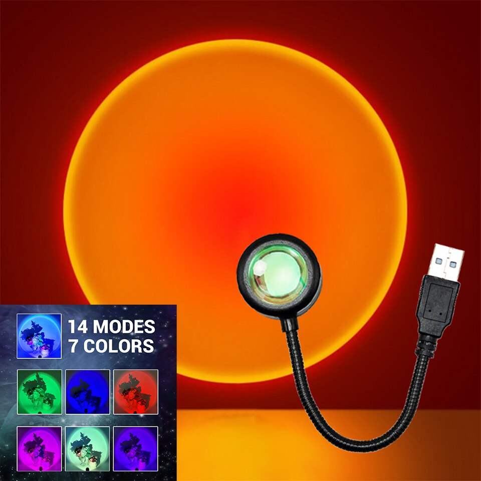 ZK40 LED coucher de soleil lam - Photography Lighting Diy avis et prix